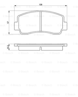 BOSCH 0 986 465 111 Brake...