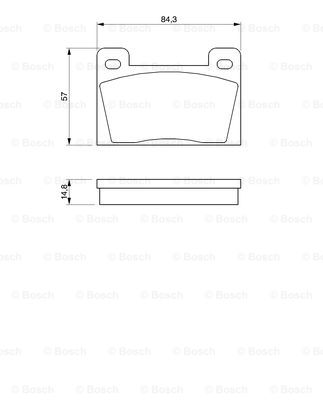 BOSCH 0 986 465 610 Brake...