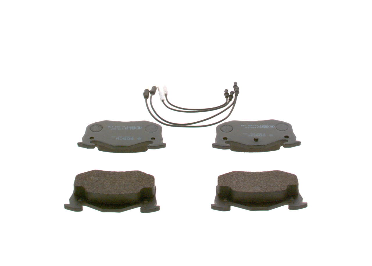 BOSCH 0 986 466 350 Bremsbelagsatz, Scheibenbremse