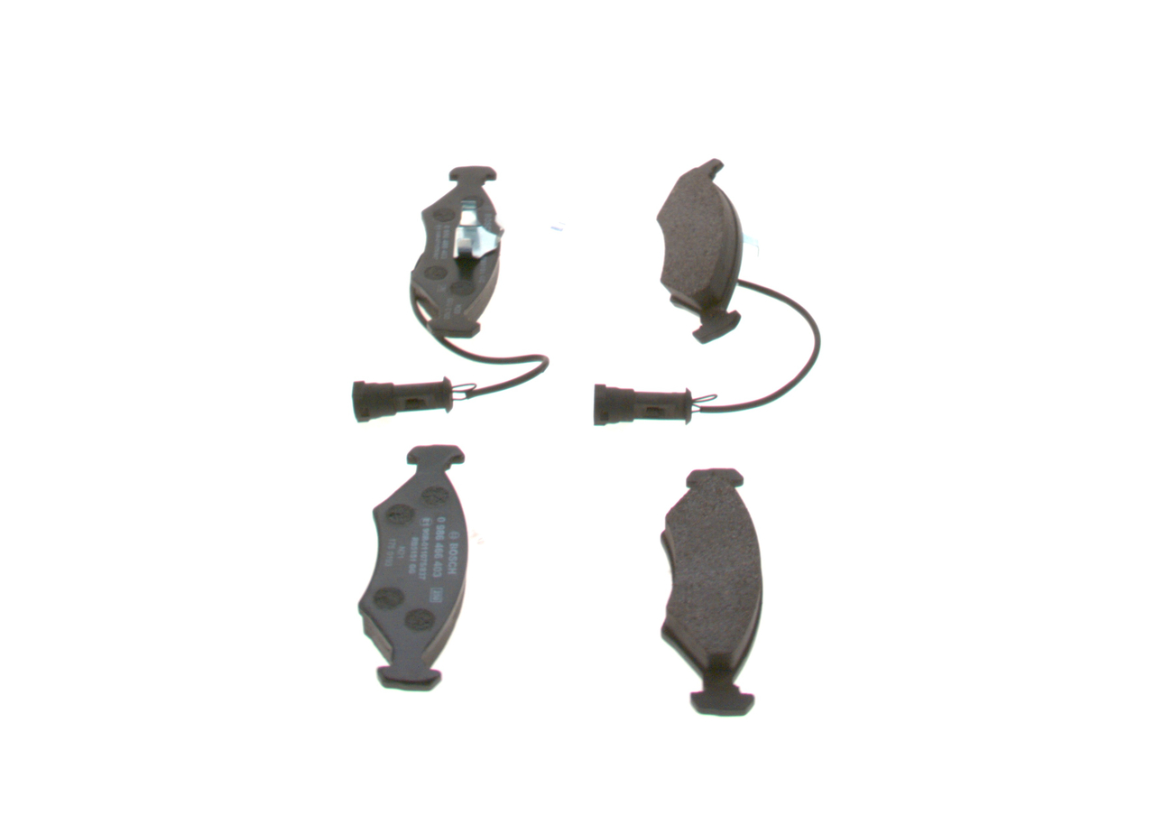 BOSCH 0 986 466 403 Bremsbelagsatz, Scheibenbremse