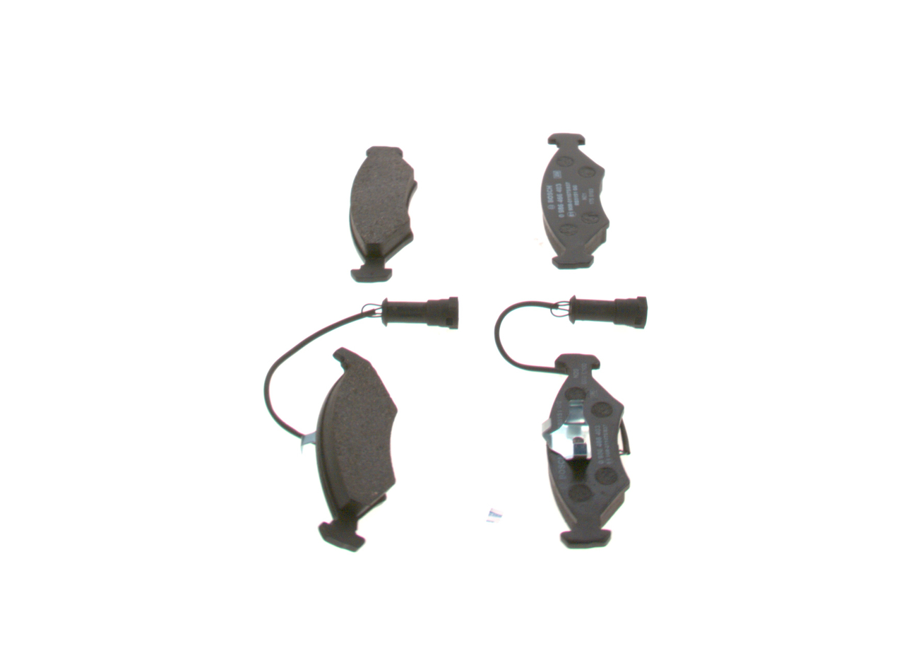 BOSCH 0 986 466 403 Bremsbelagsatz, Scheibenbremse