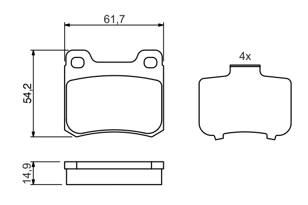 BOSCH 0 986 466 871 Kit...