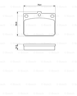 BOSCH 0 986 467 031 Brake...