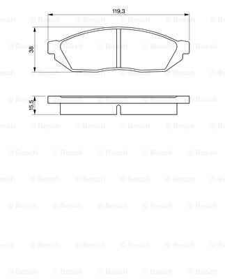 BOSCH 0 986 467 311 Brake...