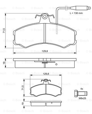 BOSCH 0 986 467 411 Kit...