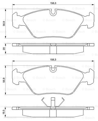 BOSCH 0 986 467 570 Brake...