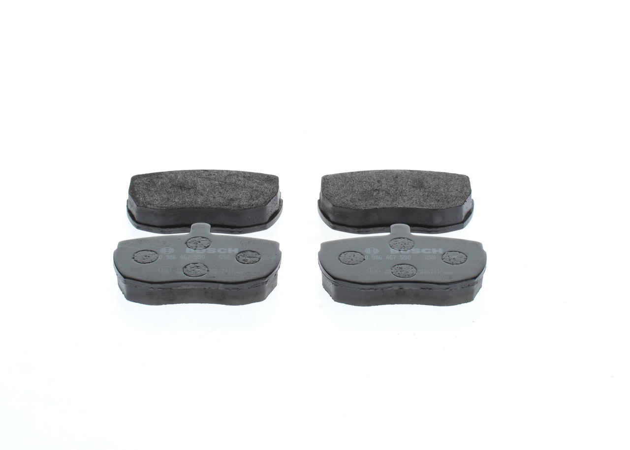 BOSCH 0 986 467 590 Bremsbelagsatz, Scheibenbremse