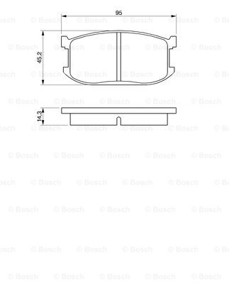 BOSCH 0 986 467 602 Brake...