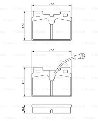 BOSCH 0 986 468 451 Kit...