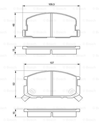 BOSCH 0 986 468 670 Kit...