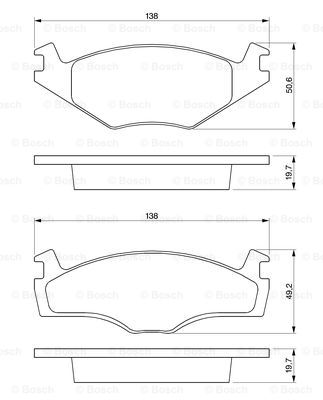 BOSCH 0 986 468 870 Brake...