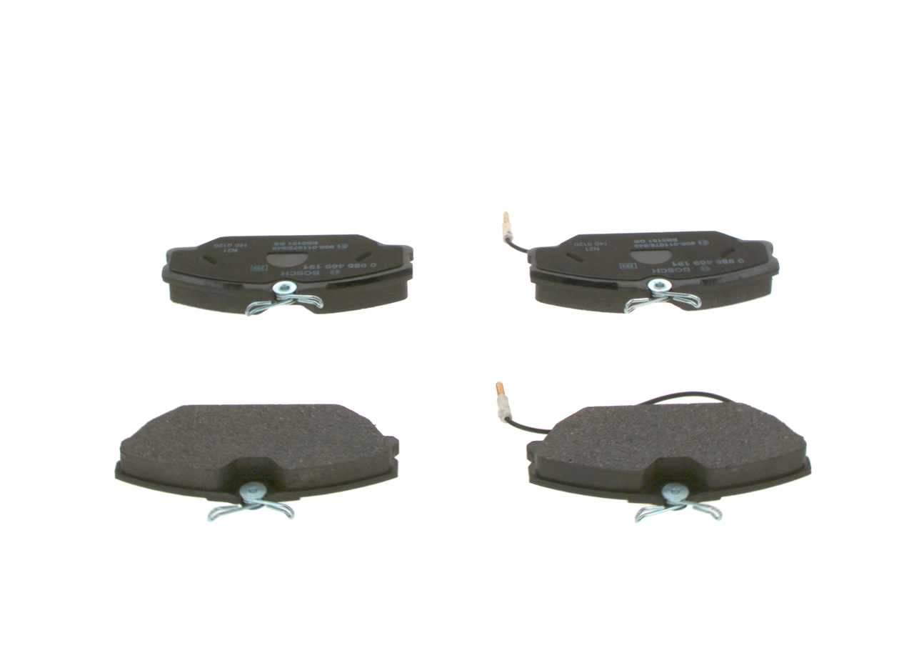 BOSCH 0 986 469 191 Bremsbelagsatz, Scheibenbremse