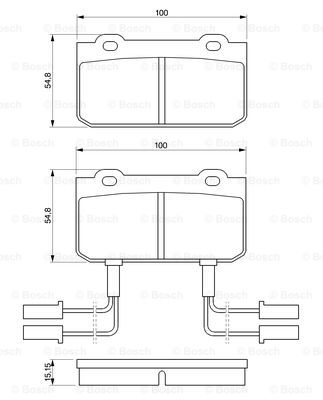 BOSCH 0 986 469 441 Brake...