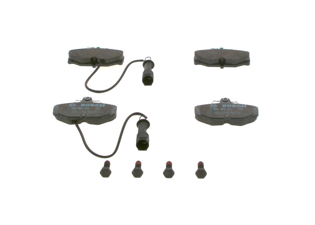 BOSCH 0 986 469 820 Bremsbelagsatz, Scheibenbremse