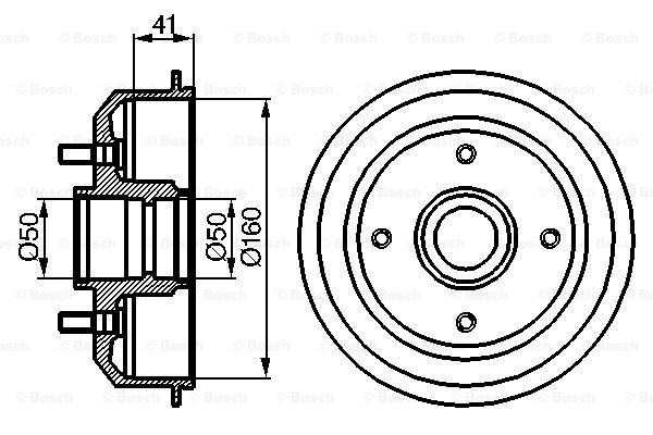 BOSCH 0 986 477 044 Brzdový...