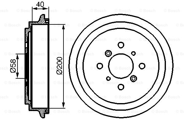 BOSCH 0 986 477 141 Brzdový...