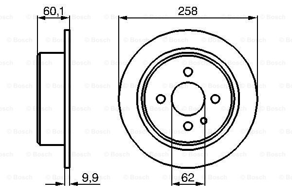 BOSCH 0 986 478 034 Discofreno-Discofreno-Ricambi Euro