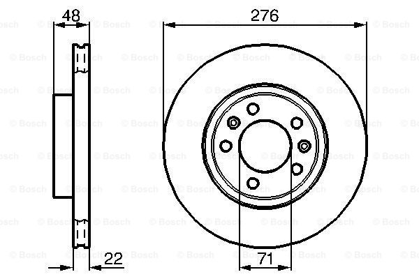 BOSCH 0 986 478 140 Brzdový...