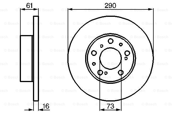 BOSCH 0 986 478 234 Brzdový...