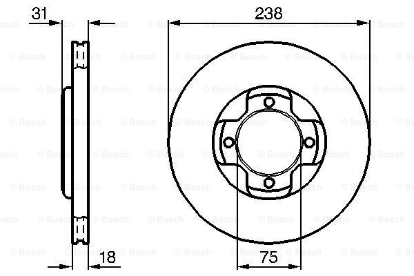 BOSCH 0 986 478 249 Brzdový...