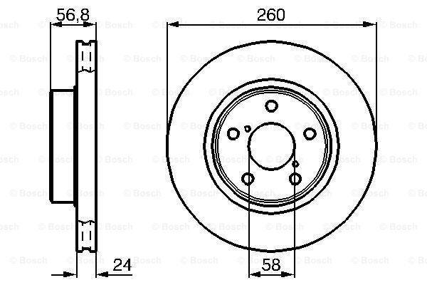 BOSCH 0 986 478 293 Brzdový...