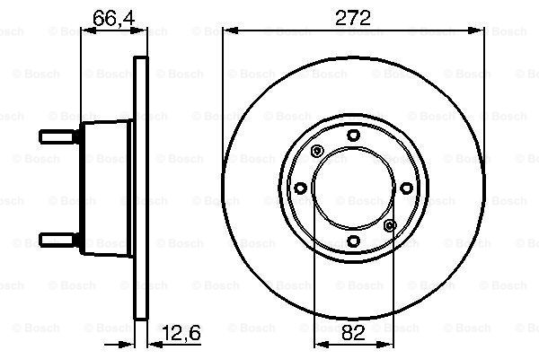 BOSCH 0 986 478 402 Brzdový...