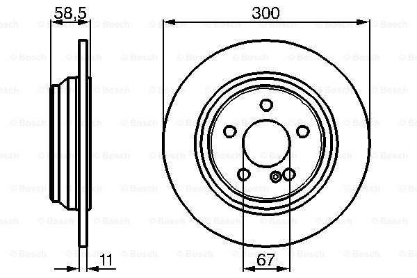 BOSCH 0 986 478 472 Discofreno-Discofreno-Ricambi Euro