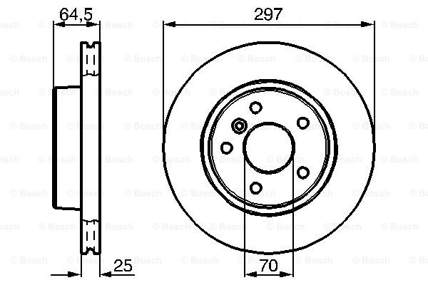 BOSCH 0 986 478 483 Discofreno