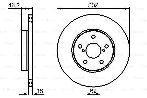 BOSCH 0 986 478 490 Discofreno