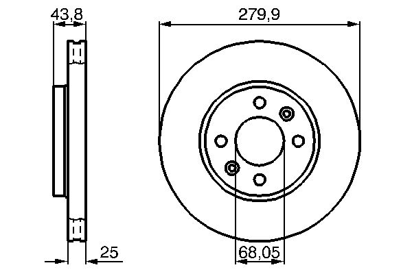 BOSCH 0 986 478 505 Brzdový...