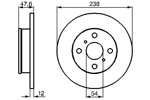 BOSCH 0 986 478 506 Brzdový...