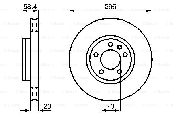 BOSCH 0 986 478 593 Brzdový...