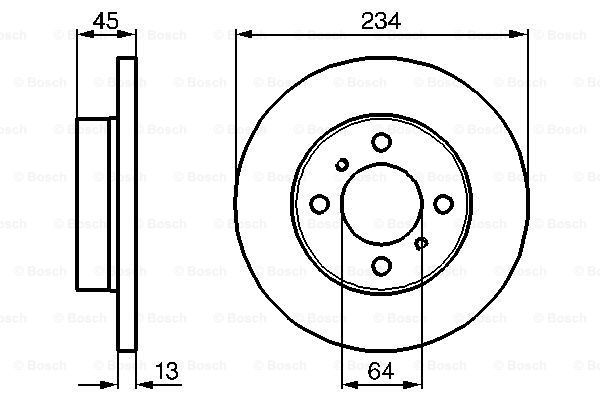 BOSCH 0 986 478 636 Brzdový...