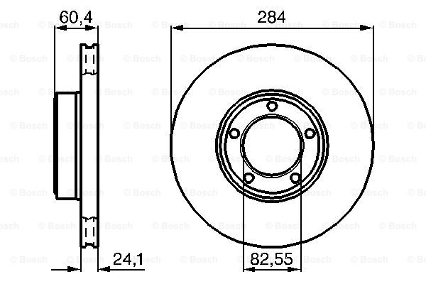 BOSCH 0 986 478 686 Brzdový...