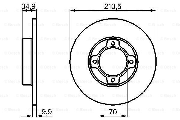 BOSCH 0 986 478 755 Brzdový...