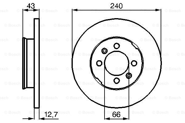 BOSCH 0 986 478 819 Brzdový...