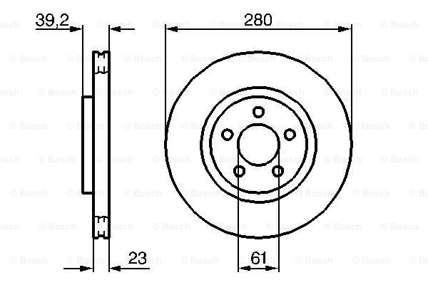 BOSCH 0 986 479 029 Brzdový...