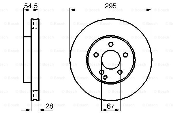 BOSCH 0 986 479 038 Brzdový...