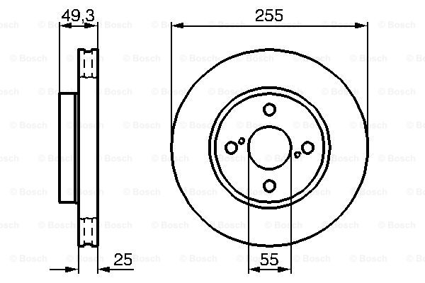 BOSCH 0 986 479 085 Brzdový...