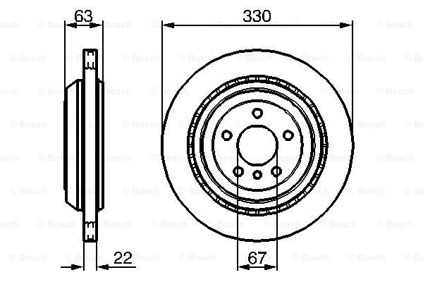 BOSCH 0 986 479 285 Discofreno