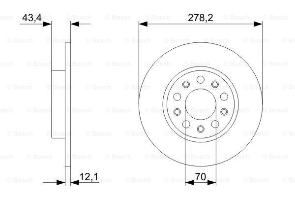 BOSCH 0 986 479 292 Brzdový...