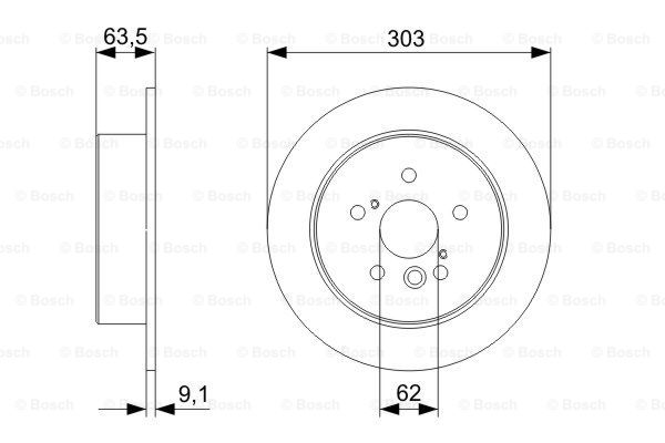 BOSCH 0 986 479 338 Brzdový...