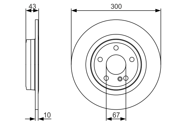 BOSCH 0 986 479 A38 Discofreno