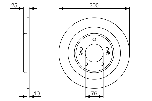 BOSCH 0 986 479 A46 Discofreno-Discofreno-Ricambi Euro