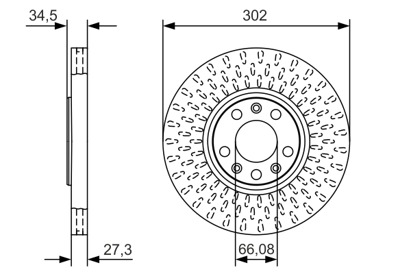 BOSCH 0 986 479 A88 Discofreno-Discofreno-Ricambi Euro