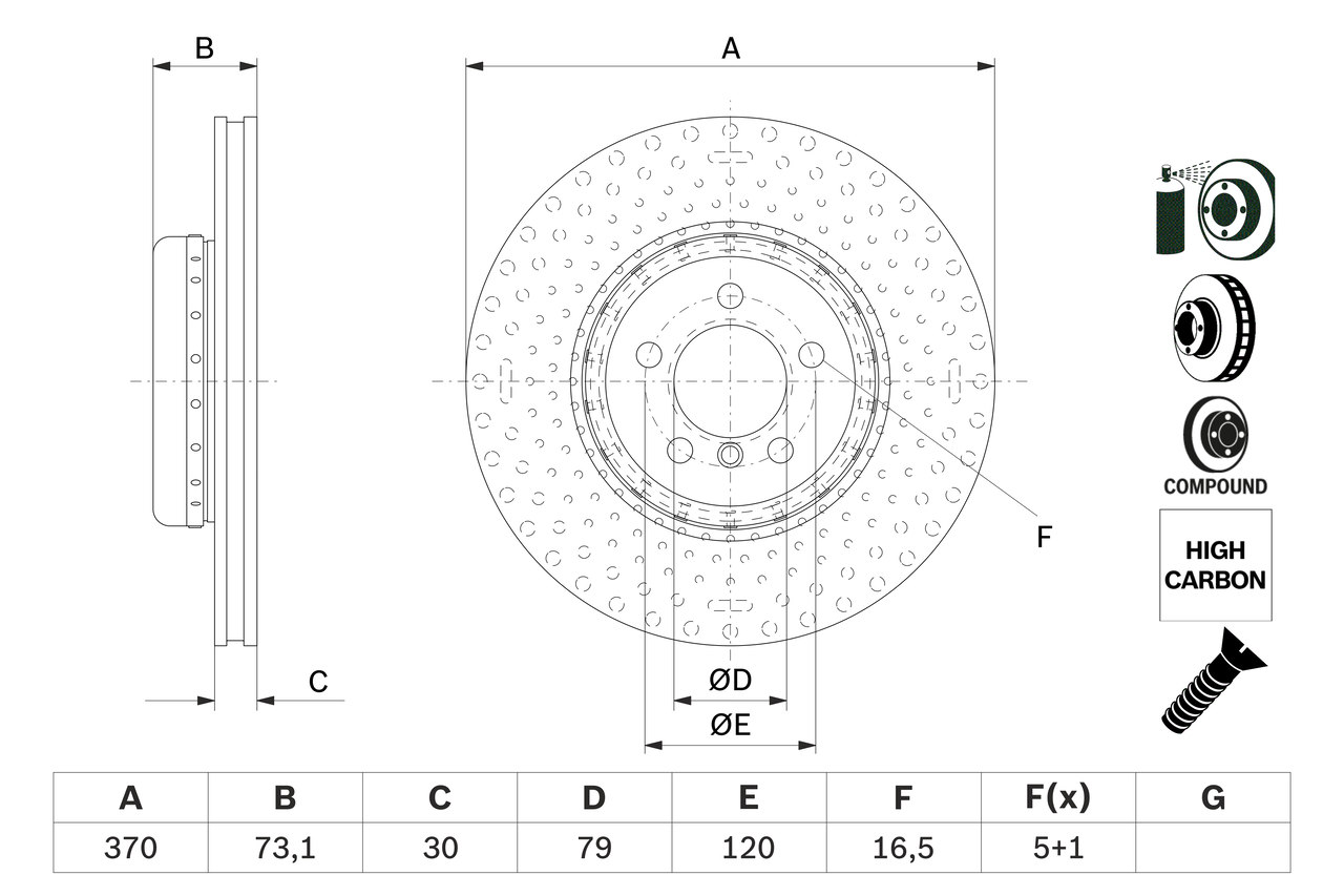 BOSCH 0 986 479 E21 Brzdový...