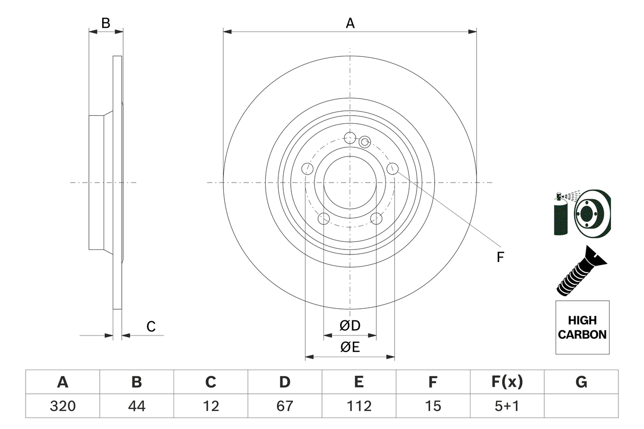 BOSCH 0 986 479 F13...