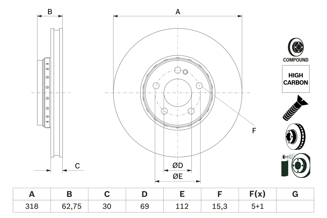 BOSCH 0 986 479 G34...