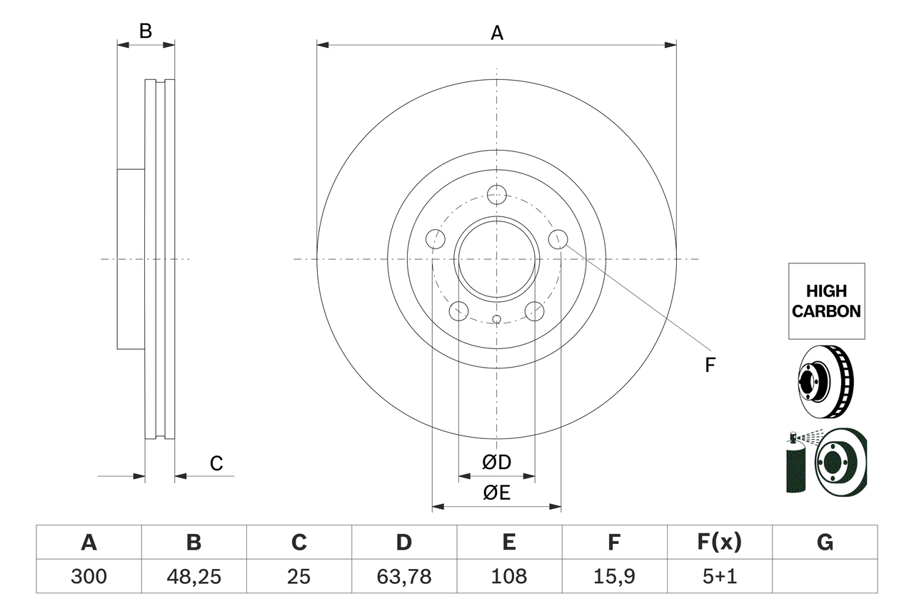 BOSCH 0 986 479 G68...