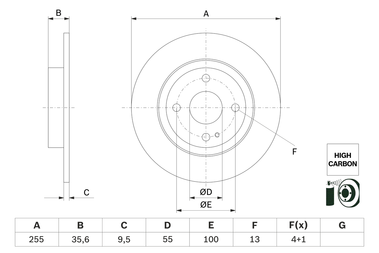 BOSCH 0 986 479 G72 Brzdový...